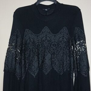 mm Dress with Trim Detail